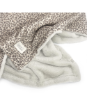 Couverture polaire large Wild Print Babyshower – 110 × 80 cm