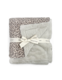 Couverture polaire large Wild Print Babyshower – 110 × 80 cm