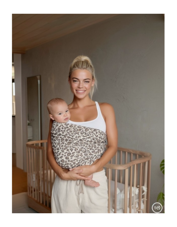 Set de langes Minimax Wild Print Babyshower – Coton bio