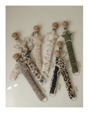 Attache-tétine Wood Étoile Wild Print – Babyshower