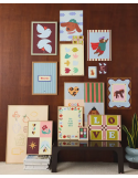 Affiche Twins Birds – Oiseaux colorés | Ma Petite Vie