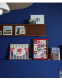 Affiche Patchwork Fleuri – Décoration florale | Ma Petite Vie