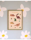 Affiche Les Dinosaures – Poster éducatif enfant | Ma Petite Vie