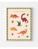 Affiche Les Dinosaures – Poster éducatif enfant | Ma Petite Vie