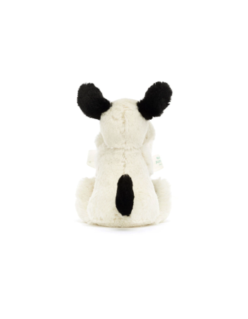 Doudou Jellycat Bashful Black & Cream Puppy | Bébé