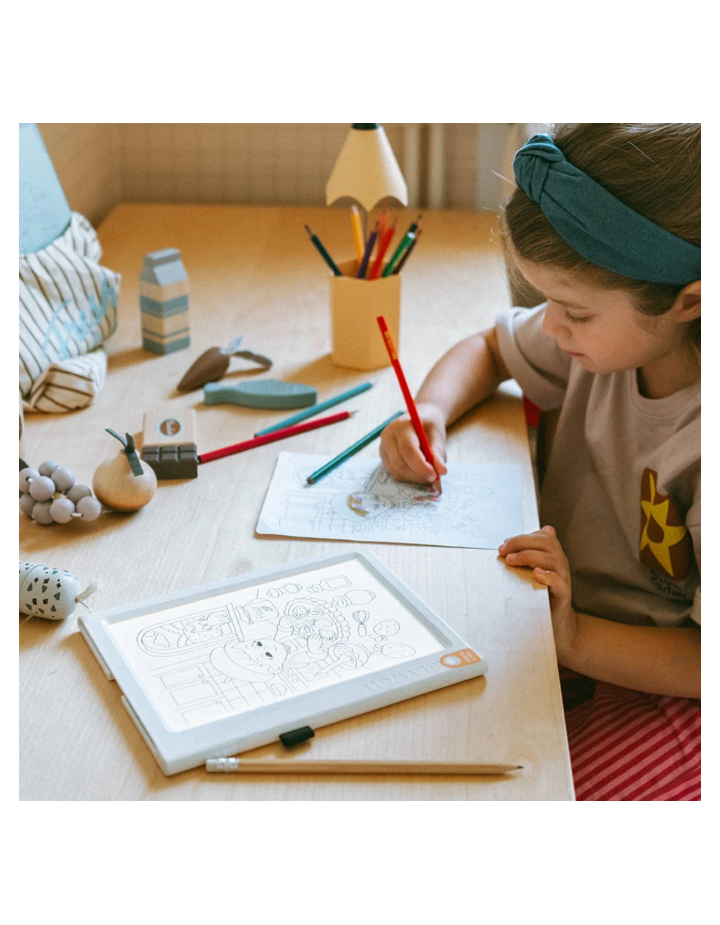 KIDYDRAW PAD Food – Tablette à dessin Kidywolf