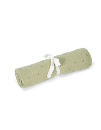 Lange bébé vert 120 cm Essentials – Little Dutch