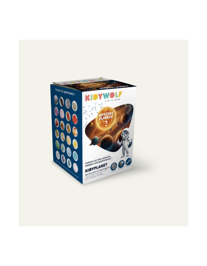 KIDYPLANET KIDYWOLF – Planète à creuser et pierres