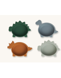 Lot de 4 bols en silicone Iggy | Liewood