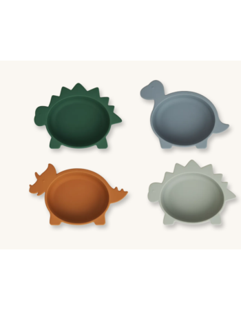 Lot de 4 bols en silicone Iggy | Liewood