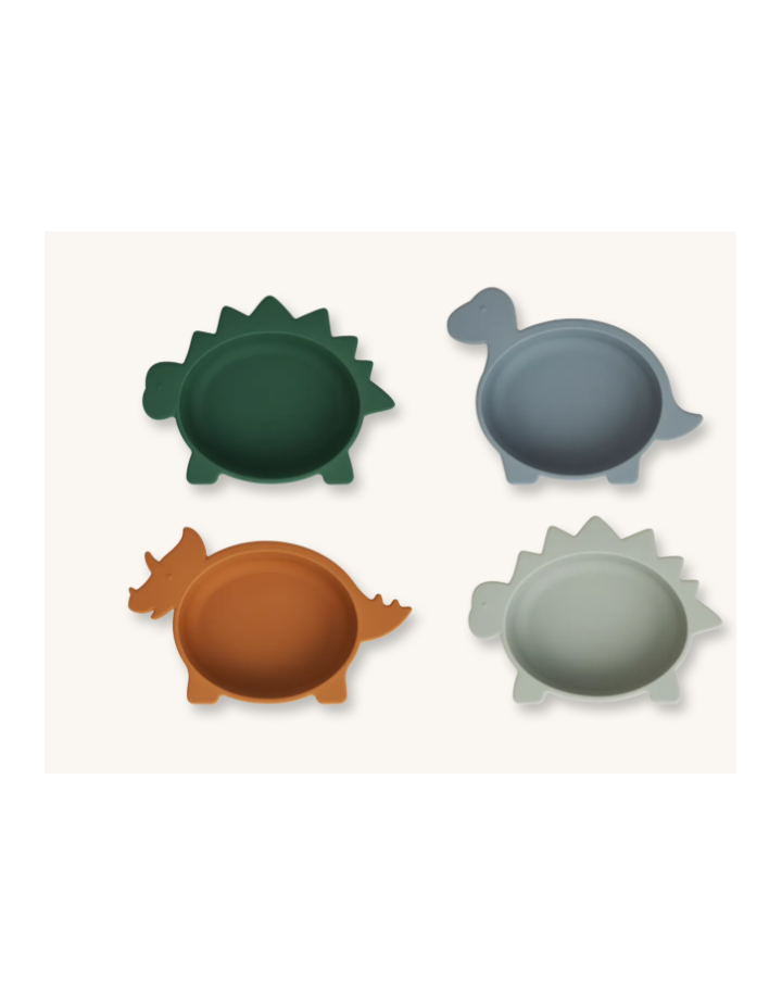 Lot de 4 bols en silicone Iggy | Liewood