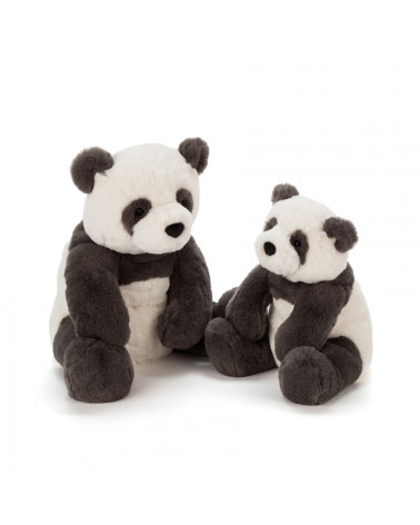 Petite peluche panda Bashful de Jellycat (18 cm) l MaloJouets