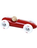 VILAC - Voiture Grand Prix vintage PM en bois rouge