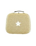 RATATAM - Valise à paillettes or - S