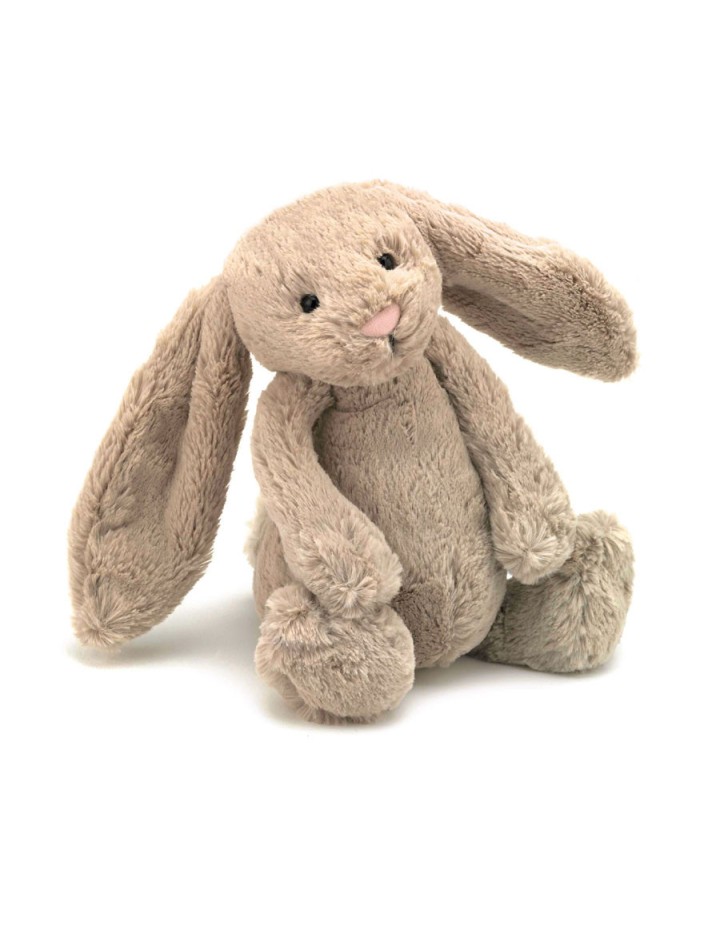 Lapin Bashful Beige Jellycat Medium – Doudou bébé doux