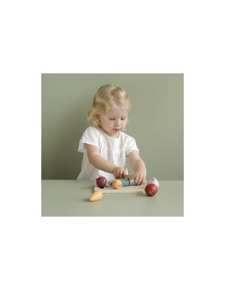 Légumes à découper en bois - LITTLE DUTCH