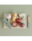 Légumes à découper en bois - LITTLE DUTCH