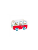 Bus En Bois La Grande Famille - MOULIN ROTY