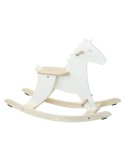 Cheval à bascule en bois Hudada ivoire - VILAC
