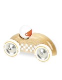 Voiture en bois Rallye checkers GM rouge - VILAC