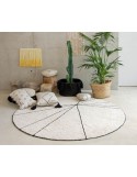 Tapis Lavable trace beige - LORENA CANALS