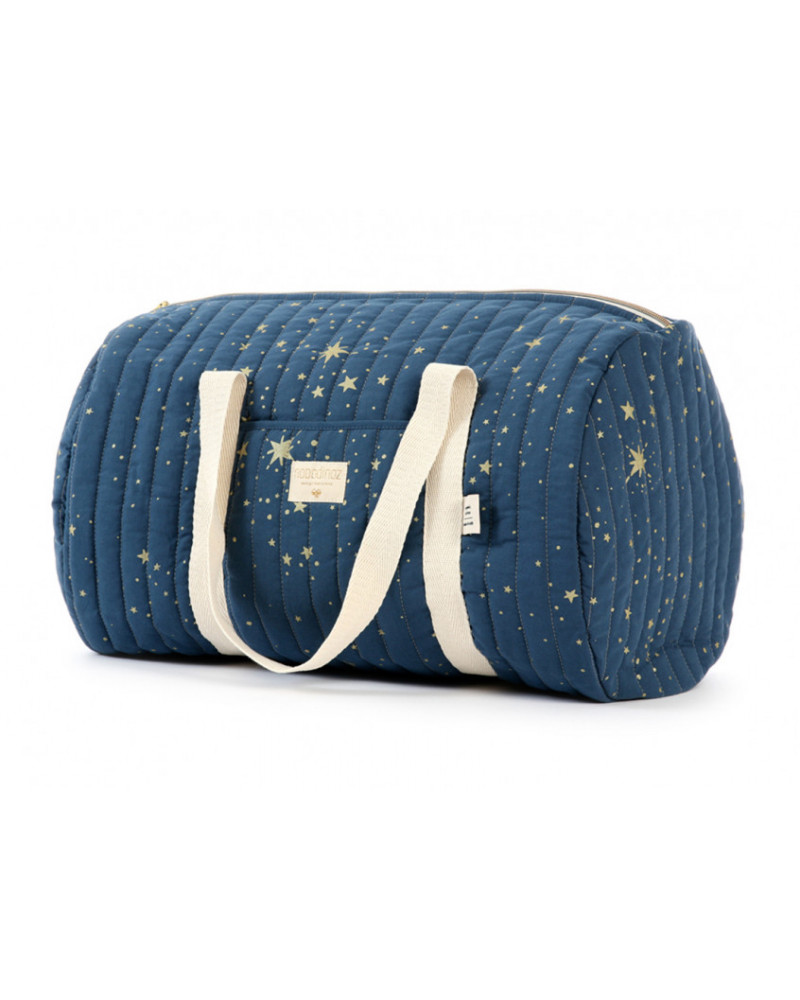 Sac Week End New York Gold Stella Night Blue Nobodinoz